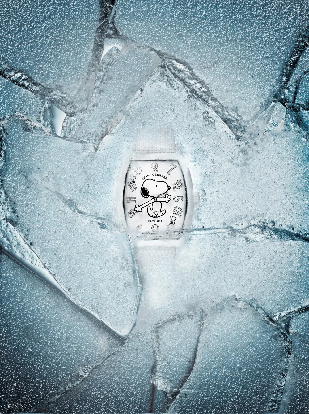 Crazy Hours Arctic Snoopy - Franck Muller